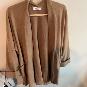 Tan cozy CJLA sweater